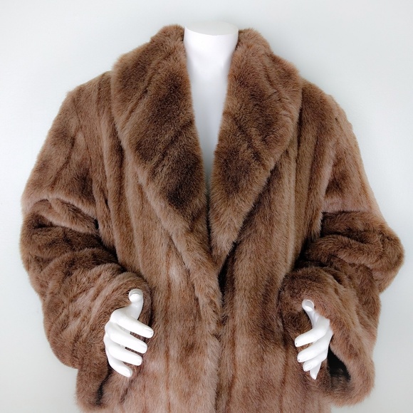tan mink coat